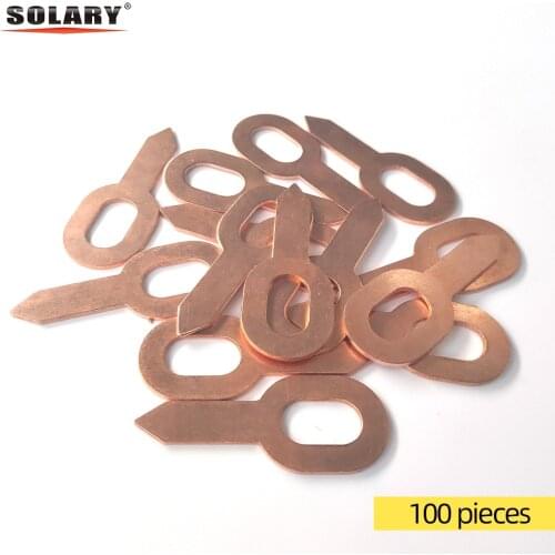 100Pcs Dent Pulling Rings Spot Welding Machine Consumables Spot Welder Accessories Tool Car Body Repair Panel Washer