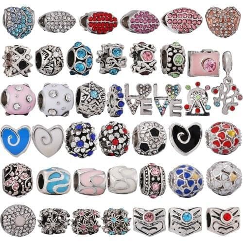 2Pcs/Lot Rhinestone Bead Animal Bracelets.For Making Bracelets Beads For Bracelets Womens Jewelry Gifts Free Shipping