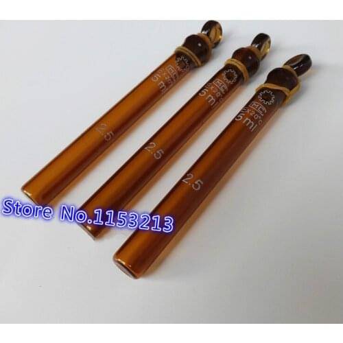 6pcs/lot 5ml/10ml/25ml/50ml brown Glass color comparison tube with plug, olorimetric tube with lid, colorimetric cylinder