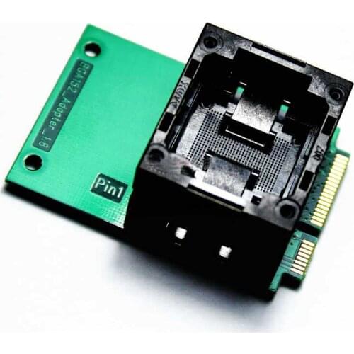 BGA152 132 to Msata Adapter Socket for Data Recovery Tools for Pc3000 Flash Extractor