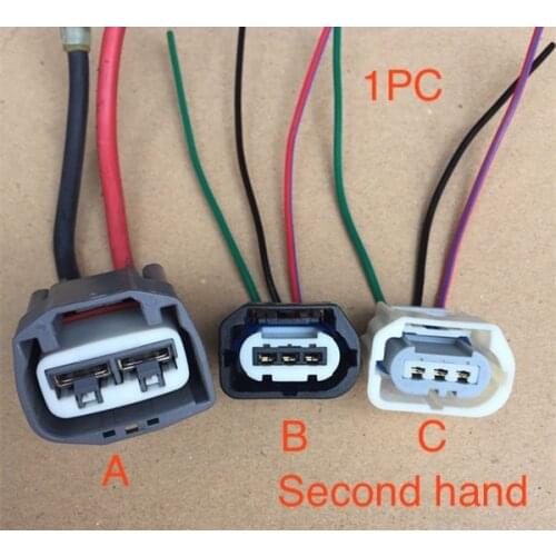 1PC second hand for Ford Focus Mondeo Mazda 3 steering gear cable pump plug harness