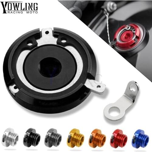 Blue color CNC Aluminium Motorcycle parts Engine Oil Filter Cover Cap for ducati monster 620 honda CBR1000RR SP CBR500R CBR650F