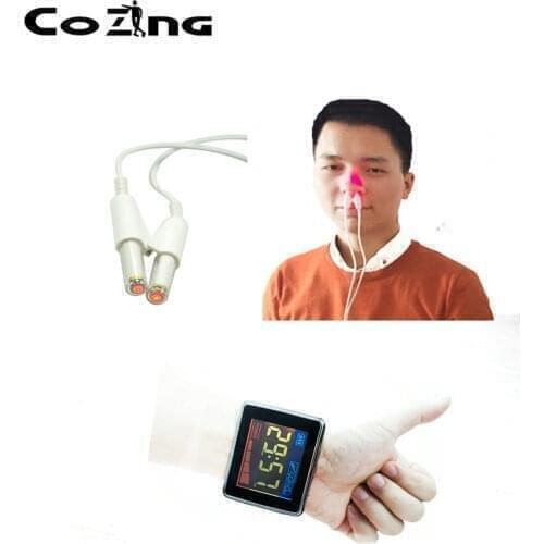 Medicine Equipment Cold Laser Therapy Watch for Diabetes Hypertension Promote Blood Circulation
