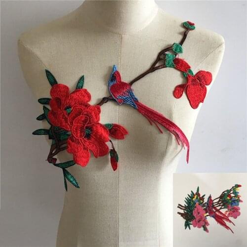 Fashion Style Embroidery Lace Collar Sewing Lace Neckline Embroidery Lace Fabric DIY Decoration Ladies Dress Accessories