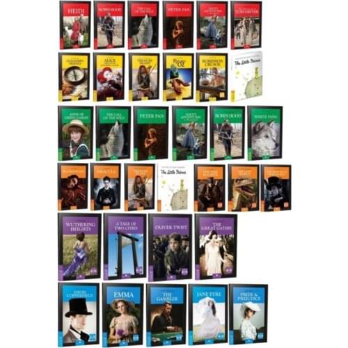 English Story Set Stage 1,2,3,4,5,6 (34 Book) + Audio Files