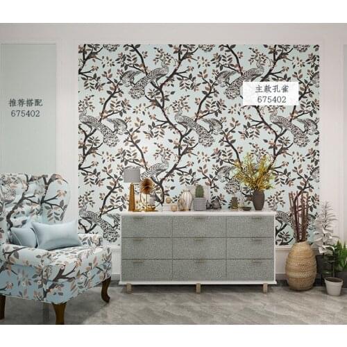 Chinese style wallpaper of Chinese style bedroom with Chinese background