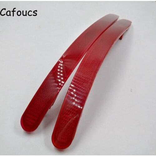 Cafoucs cAR Rear Bumper Reflector Light For Volkswagen VW Touareg 2002- 2006 2007 2008 2009 2010 7L6945105A 7L6945106A