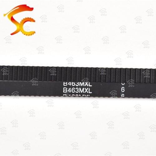 High Quality MXL Timing belt B463 MXL Width 6mm 10mm Teeth 463 Synchronous belt