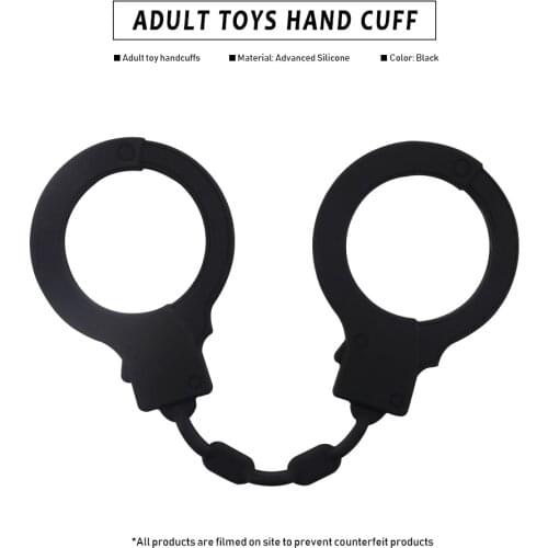 EXVOID Sex Toy For Couple Restraints Sex Bondage Erotic Accessories Silicone Handcuffs Ankle Cuff Restraints BDSM Bondage