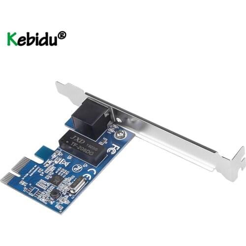 PCI Express PCI-E Network Card 1000Mbps Gigabit Ethernet 10/100/1000M RJ-45 LAN Adapter Converter Network Controller Latest