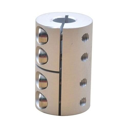 D25 L35 hole 6mm to 7mm rigid coupling shaft rod coupler section cnc stepper motor carving machine screw