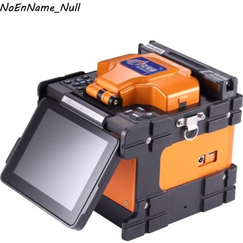 T80 Orange Fully Automatic Fusion Splicer Machine Fiber Optic Fusion Splicer Fiber Optic Splicing Machine