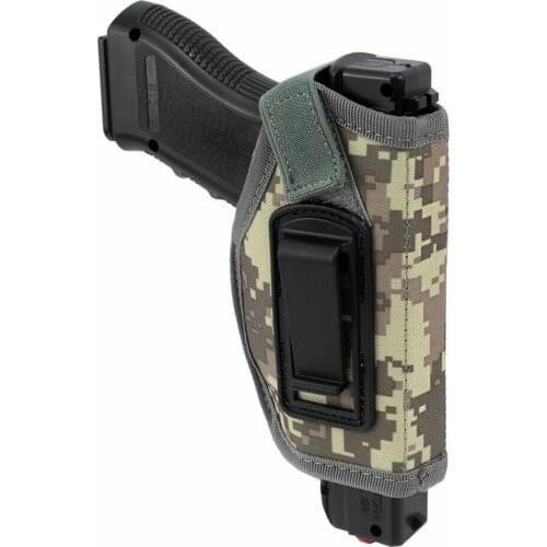 Outdoor tactical water bomb shooting holster IWB stealth quick pull waist hanging sleeve field hunting duty investigation pocket