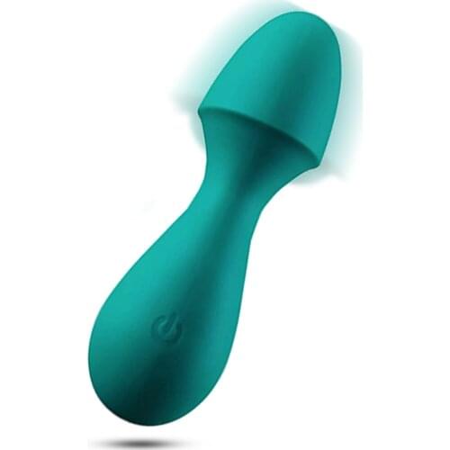 USB Charging Mini Magic Wand Vibrator Sex Toys For Women All-inclusive Small AV Stick Massager Clitoris Stimulator Sex Tools