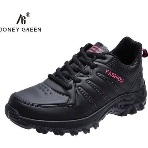 New Women Training Golf Shoes Big Size 35-41 Anti Slip Hiking Golfing Sneakers Comfortable Golf Sneakers Ladies Walking Shoes