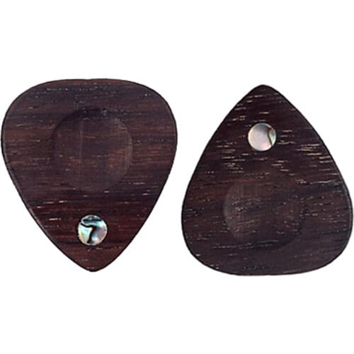 Rosewood Wooden Guitar Picks 3 of your choice. Pick guitar tools guitar parts