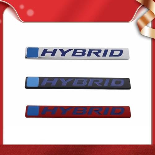 3D Premium HYBRID for Accord Civic CRV Crosstour Insight City Jade car Hood Fender trunk Rear Bonnet Decal Emblem Badge Sticker