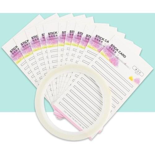 2PC Eyelashes flower strip Storage Camellia lash Pallet Lash Holder For Eyelash Extension Individual lash Volume Display Tool