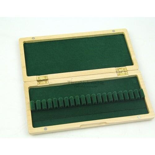 Beautiful Roffee Handmade Maple Wood Oboe Reed Case Hold 20 Pcs Oboe Reeds Box