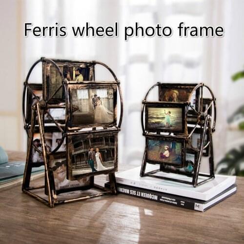 Creative home decoration northern Europe indoor Ferris wheel ornament home furnishing living room ornament photo frame ornament