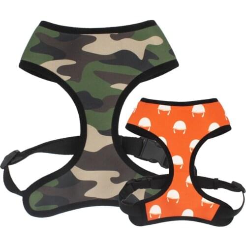 Space Dog Harness with neoprene breathable mesh to keep cool freely for pet puppy