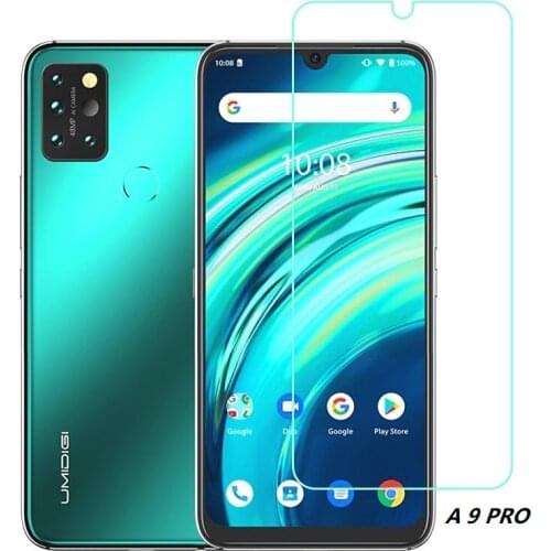 High Clear Transparent Tempered Glass For Umidigi S5 A7 A9 Pro Screen Protector Glass Film For For Umidigi A3S A3X Case