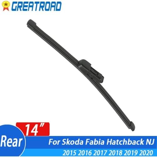 Wiper 14" Rear Wiper Blade For Skoda Fabia Hatchback NJ 2015 2016 2017 2018 2019 2020 Windshield Windscreen Rear Window