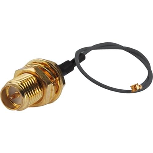 Superbat IPX / u.fl to RP-SMA Jack O-ring Pigtail 50 Ohm Cable RG178 15cm for Wifi