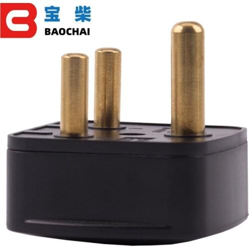 Universal 250V 25AMP south africa plug adaptor power electrical wall plug 3 pin plug adapters