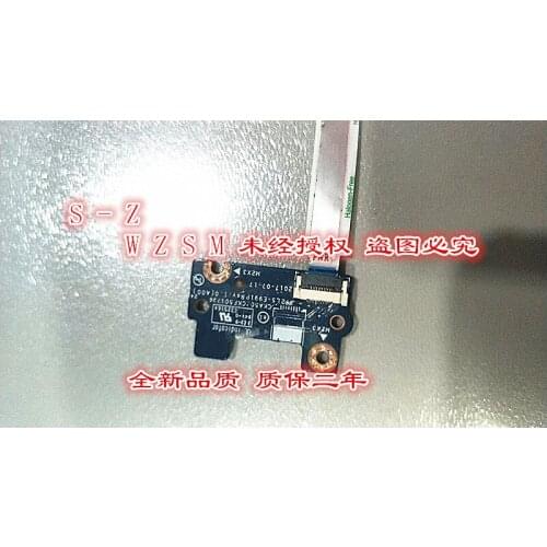 New Free Shipping Genuine FOR Dell For Inspiron 15-7577 7577 Power Button Board with Cable WDRC4 ls-e994p