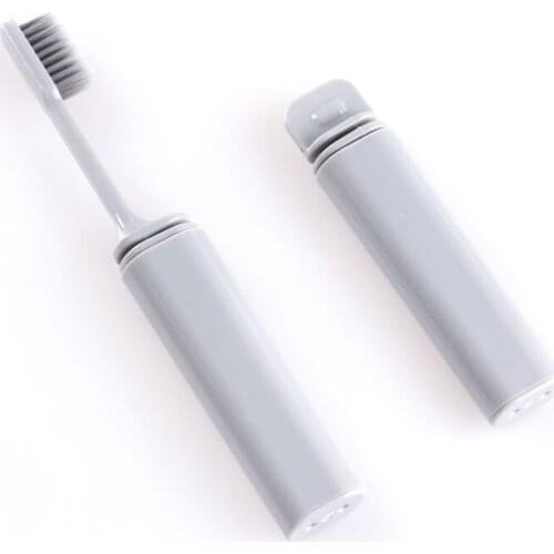 5pcs Fashion Fold Travel Camping Hiking Outdoor Easy To Take Foldable Teethbrush Portable Compact Toothbrush Folding