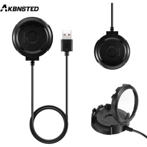 AKBNSTED Smart Watch Charger USB Charging Cable Dock Charger For Xiaomi Huami Amazfit Stratos 2/2S Charger Base Charging Cradle