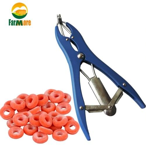 Farm Animal Piglets Sheep Tail Docking Clamp Bloodless Castration Pliers and Tail Docking Castration Ring Expansion Clamp