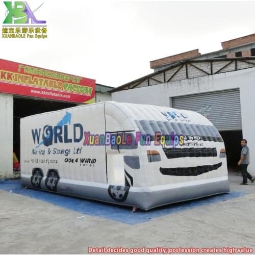 Custom London bus castle inflatable bus castle inflatable bouncer