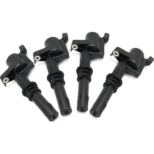 Set of 4PCS - OEM # 8L3E-12A366-AA Ignition Coils for Ford F-150 F-250 F-350 F-450 for Lincoln for Mercury 8L3E12A366AA CFD509