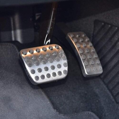 Brake Pedal Cover Gas Pedal Cover For Mercedes Benz A220 GLB250 CLA250 V177 X247 C118 2020 No Drill Gas Brake Pedals Plate Cover