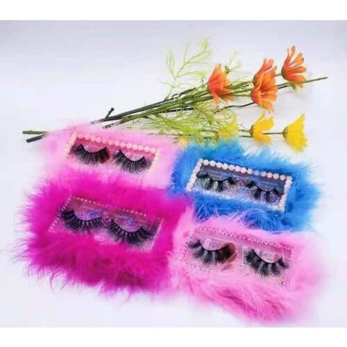 Wholesales Crystal handle NEW 25mm False Eyelashes Packaging Box Lash Boxes Custom Your Logo Fake 3d Mink Lashes Glitter Case