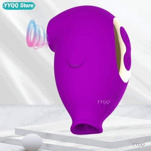 Penguin Sucking Love Egg Tongue Licking Clitoris Nipples Sucker Female Masturbator Oral Sex Vibrator Adult Products Sex Toys 18