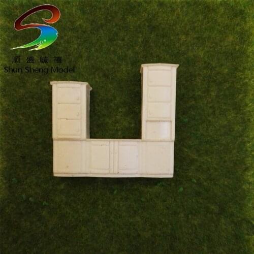 The sand table building model DIY materials research interior furnishing articles 1/50 bookshelf