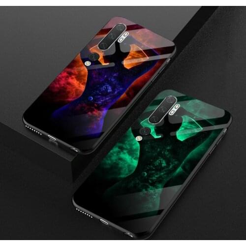 Tempered Glass Luminous Case For XiaoMi Mi Note 3 10 LiteLuminous Sexy Girl Glow Silicone Cover For XiaoMi CC9 Pro CC9E