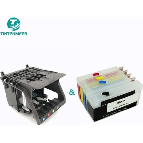 TINTENMEER 952 953 954 955 print head & cartridge with arc for hp 8702 7720 7730 7740 8210 8216 8702 8710 8715 8725 8730 8740
