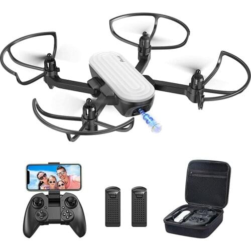 Outdoor P6 Elfin Foldable Drone With 2k Fhd Camera Fpv Rc Quadcopter Gesture Control Headless Mode Remote Control Toys For Kids