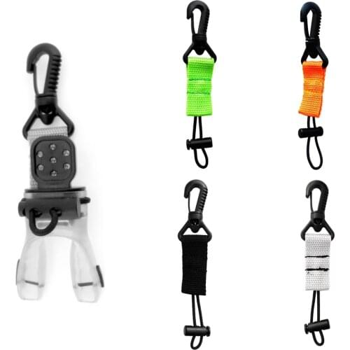 Universal Regulator Octopus Holder Retainer Clip Lanyard Scuba Diving Gear