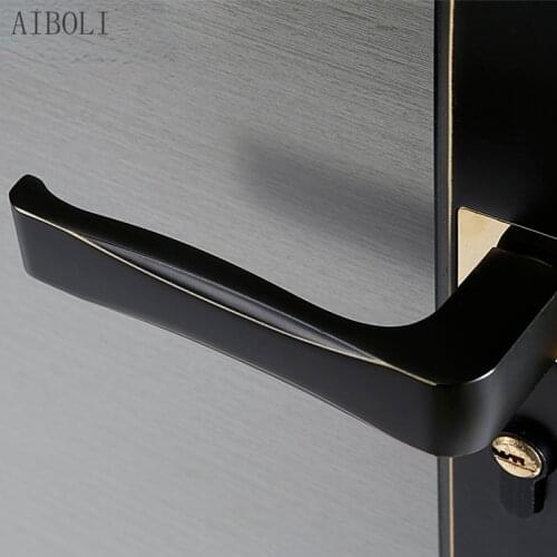 Indoor Door Lock Bedroom Door Lock Household Nordic Split Magnetic Silent Room Door Lock Set