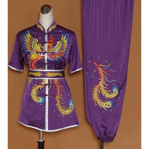 Wushu taichi taiji clothes changquan uniform Martial arts competition clothing embroidered kungfu nanquan taolu clothes uniform