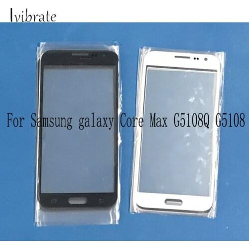 2pcs A+Quality For Samsung galaxy Core Max G5108Q Touch Screen G5108 Digitizer TouchScreen Glass panel Without Flex Cable
