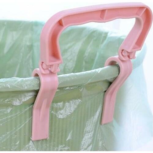 2PCS Multifunction Garbage Bag Fixing Clip Trash Can Ring Clip For Home Non-slip Fixing Clip For Fixing Garbage Bag Kitchen Tool