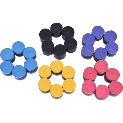 3PCS Anti-skid Sweat Absorbed Wraps Taps Badminton Grips Racquet Vibration Overgrip Sweatband Tennis Grip Dry Tennis Racket Grip