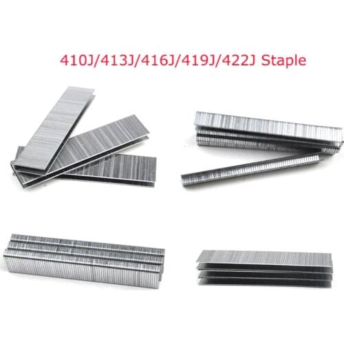 4000Pcs 410J 413J 416J 419J 422J Staple or Framing Tacker Electric Nails Stapler Gun