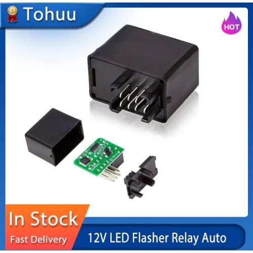 7Pin 12V LED Flasher Relay Auto Strobe Motorcycle Decoder For Suzuki SV650 SV650S SV1000 SV1000S